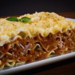 Lasagne al Forno mit Beilagen Salat
